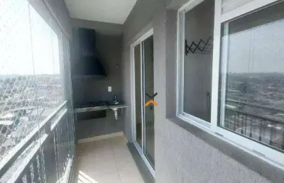 Apartamento com 2 dormitórios para alugar, 59 m² por r$ 2.875/mês - utinga - santo andré/sp