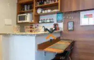 Apartamento com 1 dormitório, 39 m² - venda por r$ 291.400,00 ou aluguel por r$ 3.728,00/mês - barcelona - são caetano do sul/sp