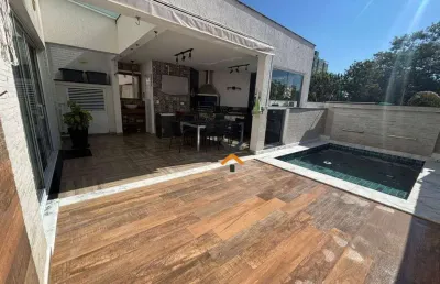 Sobrado com 5 dormitórios para alugar, 400 m² por r$ 16.220,00/mês - campestre - santo andré/sp