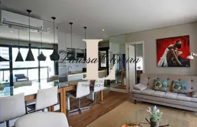 Apartamento para venda em são paulo, vila olímpia, 1 dormitório, 1 suíte, 2 banheiros, 1 vaga