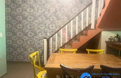 ✅sobrado em via pública com 2 dormitórios, 2 banheiros  - centro de jandira