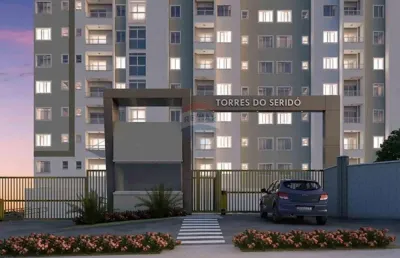 Lançamento/novo zs - vendo apartamento 2/4 no condomínio torres do seridó nova parnamirim (aceita financiamento)