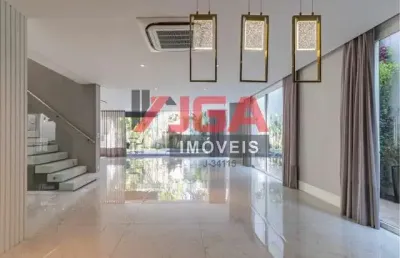 Casa de alto padrão em condominio fechado, chácara santo antônio, granja julieta