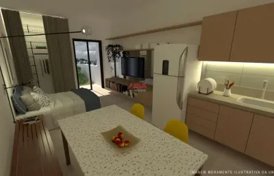Kitnets studios de 24 a 30 m2 , 1 dormitório, cozinha , banheiro, sem garagem, no jardim marajoara