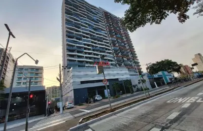 Aluguel de apartamento em são paulo-sp, bairro alto da boa vista santo amaro: 2 quartos, 1 sala, 45m² de área