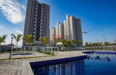 Apartamento à venda em hortolândia-sp, jardim são bento: 2 quartos, 1 suíte, 1 sala, 2 banheiros, 1 vaga de garagem, 53m².
