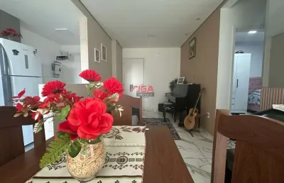 Oportunidade apartamento à venda portal terras de carrara, jardim amanda i, 2 quartos, 1 suíte, 1 sala, 2 banheiros, 1 vaga, 58m².