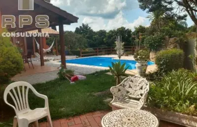 Casa a venda no jardim paulista em atibaia, 3 quartos suítes, escritório, 5 banheiros, piscina, churrasqueira, quintal, 1160m²  total,385m² construído