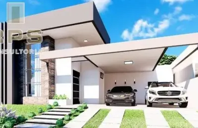 Casa no shambala iii em atibaia, 252m² de construção, 3 suítes, espaço gourmet com churrasqueira, piscina, condomínio com lazer completo!