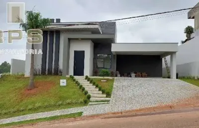 Casa totalmente térrea para venda no condomínio shambala iii- atibaia,  estuda permuta por imóvel de menor valor