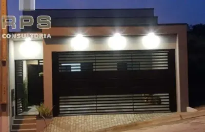 Casa terrea em bragança paulista com 3 quartos sendo 1 suite e 2 vagas no vila verde