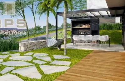 Casa no condomínio la reserva em atibaia, e quartos sendo suíte, 2 vagas de garagem, quintal, vista de tirar o fôlego, dentro da cidade!