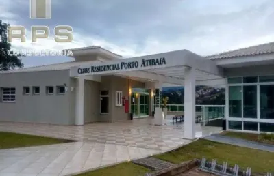 Excelente terreno à venda em condomínio de alto padrão porto atibaia , com 800 m² , plano , pronto para construir em atibaia