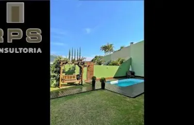 Casa à venda no jardim paulista em atibaia, com 03 suítes, escritório, piscina e área gourmet com churrasqueira