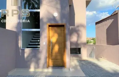 Casa à venda no bairro jardim tapajós em atibaia, 03 dormitórios, sendo 01 suíte com varanda - vista para a serra
