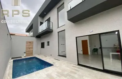 Casa nova na vila giglio , com 03 quartos , sendo 02 suites , 01 master com closet , cozinha americana , sala 02 ambientes , piscina com área gourmet
