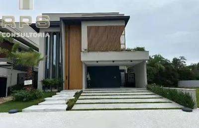 Casa alto padrão com 6 suítes, sauna, piscina aquecida com cascata, spa para 8 lugares ,praça de fogo na riviera golf club módulo 11
