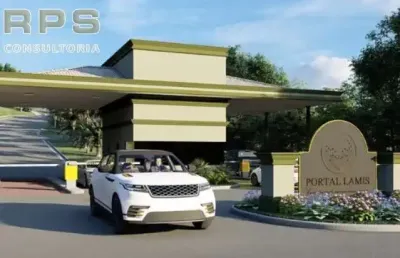 Terreno com 300 m²  portal lamis  único empreendimento residencial da região com infraestrutura completa: água potável tratamento de esgoto