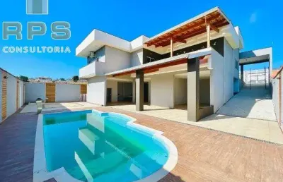 Casa à venda no condominio residenzialle toscana em bom jesus dos perdões, 3 quartos todos suítes, vaga para 6 carros, piscina, churrasqueira!