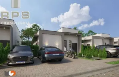 Casas térreas em construção em condomínio fechado, no jardim estãncia brasil em atibaia, 3 quartos sendo 3 suítes, amplo quintal e área de lazer!