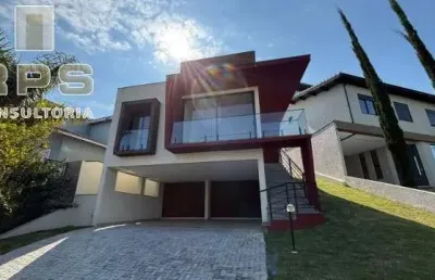 Casa pronta para morar no terras de atibaia i em atibaia, 3 suítes, espaço gourmet, piscina privativa, infraestrutura de lazer, fácil acesso!