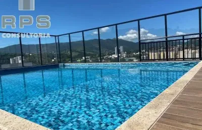 Apartamento de 57,03 m² ,com 02 dormitórios , sala , cozinha americana , rooftop equipado, piscina , churrasqueira