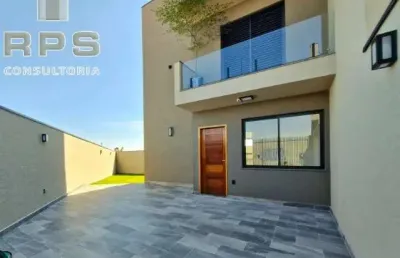 Casa nova no jardim jaraguá em atibaia, 2 suítes, quintal gramado, ampla lavanderia, cozinha independente, à poucos metros da alameda lucas nogueira!