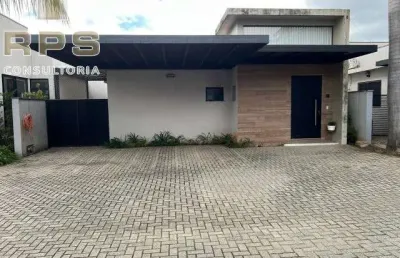 Casa térrea no reserva jacarandá em atibaia, 3 suítes, armários planejados em todos os cômodos, despensa, lavanderia coberta, quintal com ofurô