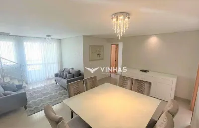 Apartamento duplex à venda, 255 m² por r$ 1.900.000,00 - jardim aquarius - são josé dos campos/sp