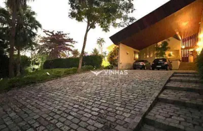 Sobrado com 4 dormitórios à venda, 700 m² por r$ 3.800.000,00 - quinta das flores - são josé dos campos/sp