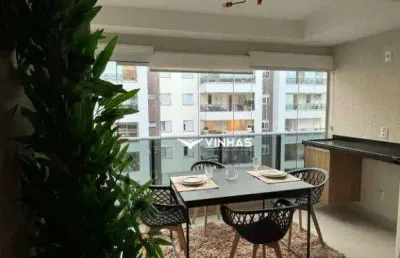 Apartamento para alugar, 50 m² por r$ 4.350,00/mês - jardim aquarius - são josé dos campos/sp
