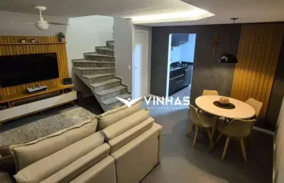 Sobrado com 3 dormitórios à venda, 90 m² por r$ 349.000 - vila são geraldo - são josé dos campos/sp