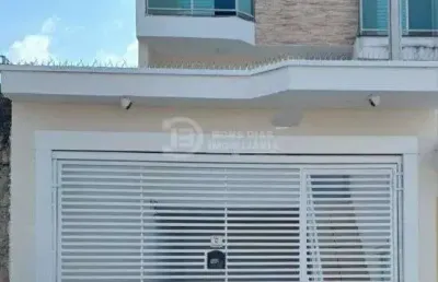 Sobrado frontal a venda - 3 quartos (1suite) e 3 vagas de garagem - jd. fernandes