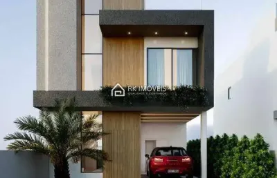 Belíssima casa em alto padrão com arquitetura contemporânea.