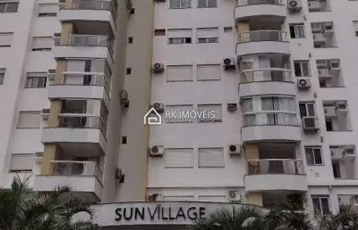 Apartamento no itacorubi com 2 dormitórios (1 suíte) e 2 vagas de garagem