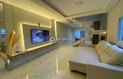 Linda casa alto padrão financiável em loteamento nos ingleses.
