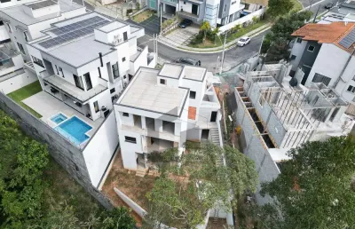 Casa em condomínio para venda em mogi das cruzes, mogi moderno, 3 dormitórios, 1 suíte, 4 banheiros, 4 vagas