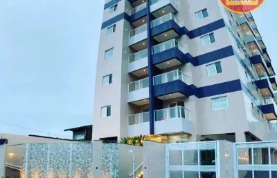 Apartamento com 2 quartos à venda, 56 m² por r$ 326.900 - mirim - praia grande/sp