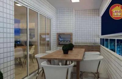 Apartamento à venda, 79 m² por r$ 420.000,00 - tupi - praia grande/sp
