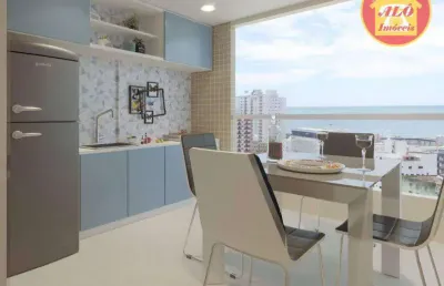 Apartamento à venda, 81 m² por r$ 515.880,00 - vila assunção - praia grande/sp