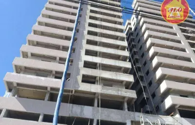 Apartamento com 2 dormitórios à venda, 84 m² por r$ 400.000,00 - caiçara - praia grande/sp