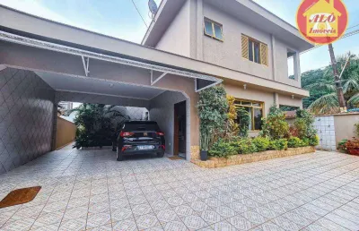 Sobrado à venda, 276 m² por r$ 1.800.000,00 - canto do forte - praia grande/sp