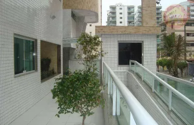 Apartamento à venda, 103 m² por r$ 420.000,00 - tupi - praia grande/sp