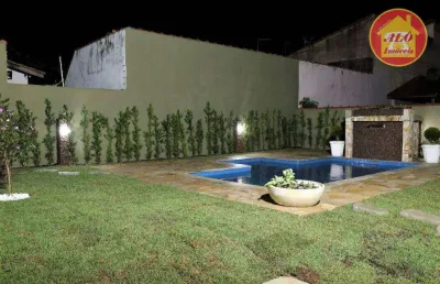 Casa isolada com 3 quartos à venda, 120 m² por r$ 950.000 - jardim california - itanhaém/sp