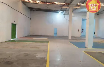 Galpão para alugar, 1000 m² por r$ 23.000,00/mês - tude bastos (sítio do campo) - praia grande/sp