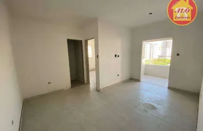 Apartamento com 1 quarto  à venda, 52 m² por r$ 290.000 - aviação - praia grande/sp