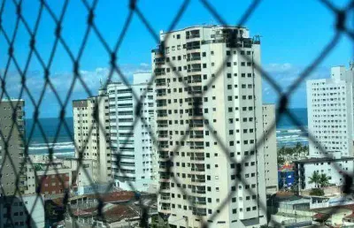 Apartamento com 2 qurtos à venda, 87 m² por r$ 400.000 - aviação - praia grande/sp