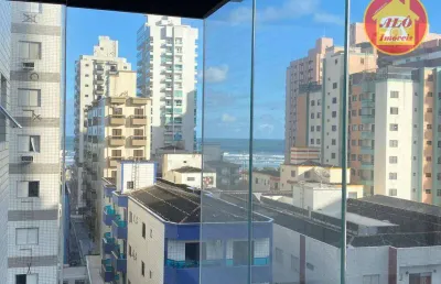Apartamento com 2 quartos  à venda, 85 m² por r$ 695.000 - vila guilhermina - praia grande/sp