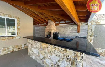 Sobrado com 5 quartos à venda, 261 m² por r$ 1.550.000 - balneário flórida - praia grande/sp