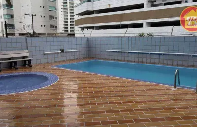 Apartamento com 2 quartos à venda, 84 m² por r$ 450.000 - caiçara - praia grande/sp